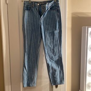 American Eagle Pinstriped Jeans
